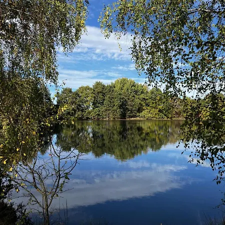 Ferienwohnung Am See Dillich - Ruhige Lage - Eigener Garten - Direkt Neben Einem Natursee Borken  Exterior photo